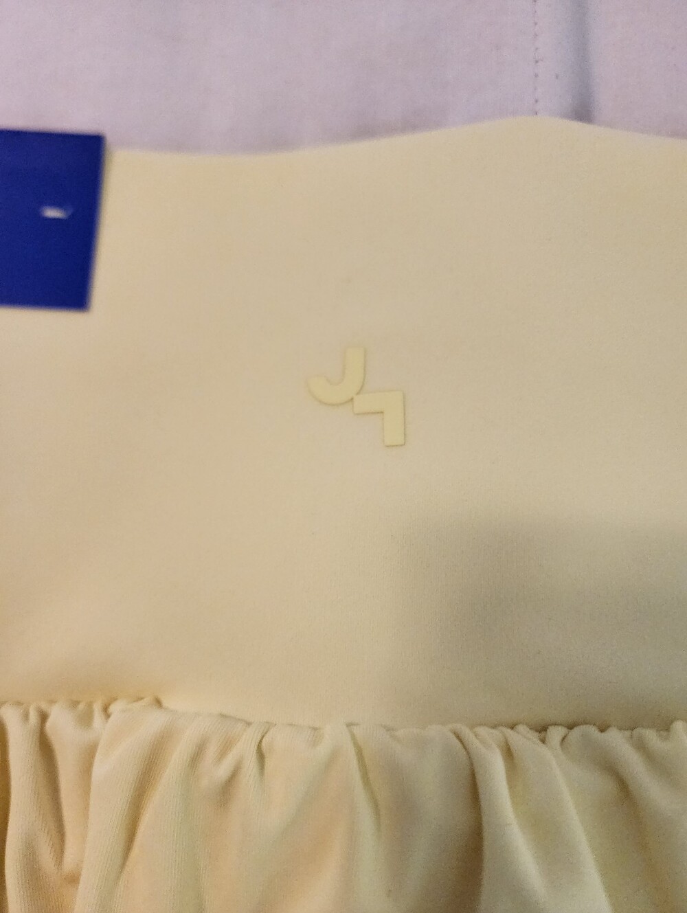Joy Lab Tiered Ruffle Lined Skort in Light Yellow Stretchy XXL NWT Athleisure - Picture 6 of 9
